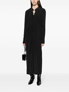 Lanvin Uitgesneden midi-jurk - Zwart
