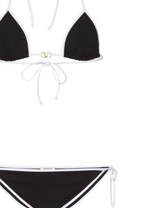 Valentino Bikini met halternek - Zwart