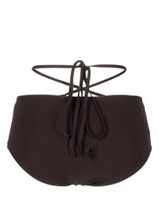 christopheresber Christopher Esber Bikinislip met gewikkelde taille - Bruin