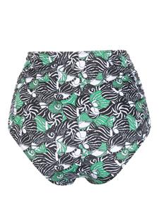 Roseanna Bikini met grafische print - Zwart