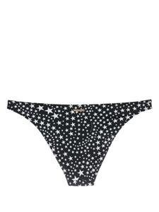 stellamccartney Stella McCartney Bikinislip met logoplakkaat - Zwart