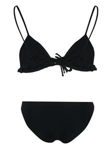 jilsander Jil Sander Bikini met borduurwerk - Zwart