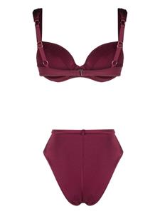 noireswimwear Noire Swimwear Bikinitop met schelpen - Roze