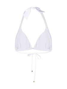 dolce&gabbana Dolce & Gabbana Triangel bikinitop - Wit