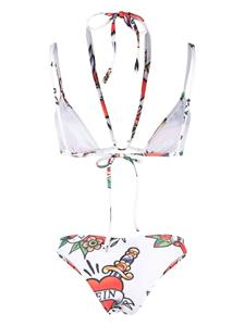 Philipp Plein Tweedelige bikini - Wit