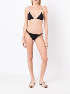 clubebossa Clube Bossa Tweekleurige bikinitop - Zwart