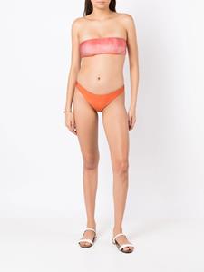 clubebossa Clube Bossa Bikinitop met tie-dye print - Oranje