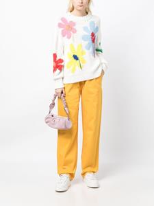 miramikati Mira Mikati Jeans met logopatch - Geel