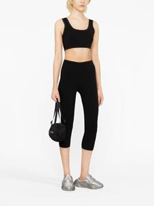 Alexander Wang Legging verfraaid met logo - Zwart