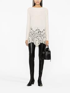 ermannoscervino Ermanno Scervino Legging van imitatieleer - Zwart