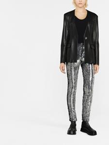 ISABEL MARANT Legging met pailletten - Zwart