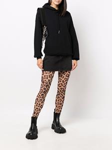 philippplein Philipp Plein Legging met luipaardprint - Zwart