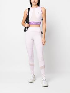 pleinsport Plein Sport Legging met logo taille - Paars