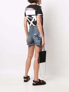 palmangels Palm Angels Denim shorts - Blauw