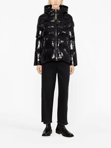 PINKO Donsjack met hoge hals - Zwart