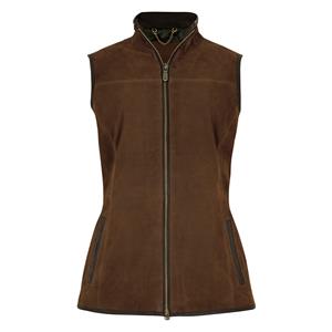 Dubarry Dames bodywarmer Kingston Leather walnut