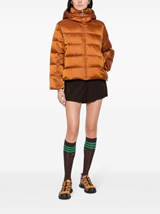 TWINSET Donsjack met capuchon - Bruin