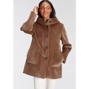 Amber & June Outdoorjacke, mit Kapuze, hergestellt in Europa