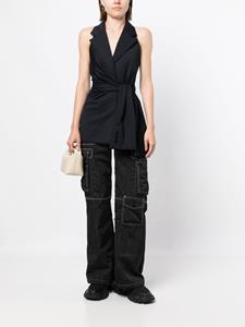 Goen.J Mouwloze blazer - Zwart
