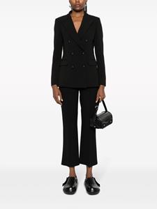Blazer met dubbele rij knopen - Zwart