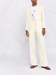 goldengoose Golden Goose Blazer met enkele rij knopen - Geel