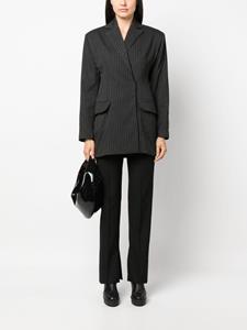 ioanaciolacu Ioana Ciolacu Blazer met krijtstreep - Zwart
