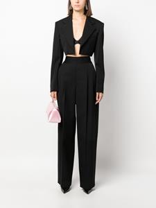 alexanderwang Alexander Wang Geplooide pantalon - Zwart