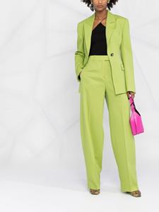 theattico The Attico Pantalon met wijde pijpen - Groen