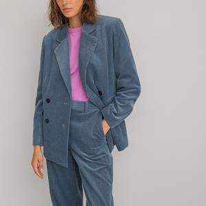 LA REDOUTE COLLECTIONS Blazerjasje, oversized model Signature, in geribd fluweel