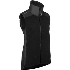 LaMunt - Women's Sophia Cozy Hybrid Vest - Fleecebodywarmer, zwart