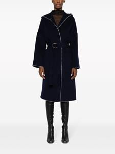 philosophydilorenzoserafini Philosophy Di Lorenzo Serafini Jas met capuchon - Blauw
