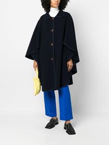 a.n.g.e.l.o.vintagecult A.N.G.E.L.O. Vintage Cult 1980s jas met enkele rij knopen - Blauw
