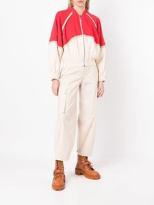 Nk Bomberjack met vlakken - Beige