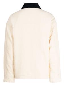 CHOCOOLATE Trainingsjack met geborduurd logo - Beige