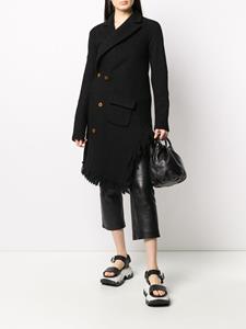 commedesgarçonspre-owned Comme Des Garçons Pre-Owned Gedraaide jas - Zwart