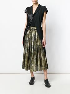 commedesgarçonspre-owned Comme Des Garçons Pre-Owned jas met korte mouwen - Zwart