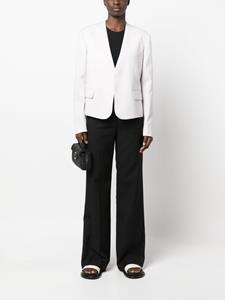lowclassic Low Classic Blazer met enkele rij knopen - Paars