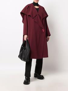 isseymiyakepre-owned Issey Miyake Pre-Owned 1980s versized mantel - Rood