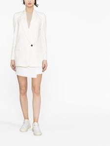 brunellocucinelli Brunello Cucinelli Blazer met puntige revers - Beige