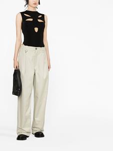 EYTYS Chino met wijde pijpen - Beige