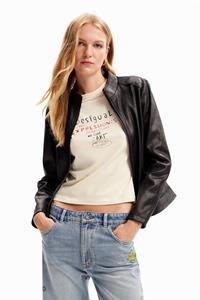 Slim fit bikerjack
