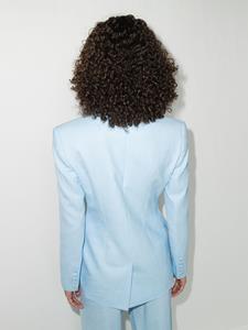 Asymmetrische blazer - Blauw
