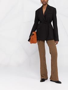 Blazer met enkele rij knopen - Zwart