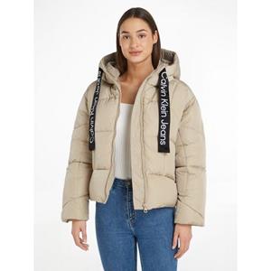 Calvin Klein Jeans Outdoorjacke LOGO DRAWSTRING SHORT PUFFER