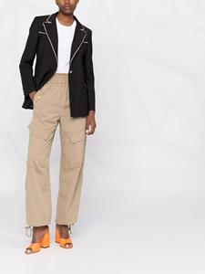 philippplein Philipp Plein Blazer met enkele rij knopen - Zwart