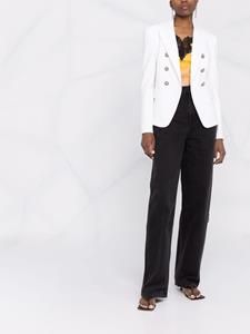 philippplein Philipp Plein Blazer met dubbele rij knopen - Wit