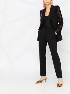 dolce&gabbana Dolce & Gabbana High waist pantalon - Zwart