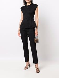 dolce&gabbana Dolce & Gabbana Mid waist pantalon - Zwart