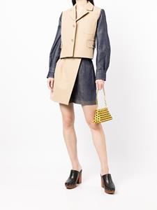 dicekayek Dice Kayek Blazer met colourblocking - Bruin