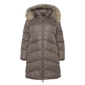 Calvin Klein Curve Steppmantel ESSENTIAL REAL DOWN COAT INCLU mit praktischen Zippertaschen